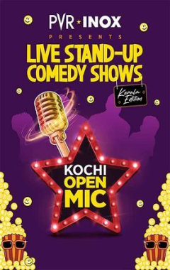Kochi Open Mic - A Live Stand-Up Comedy Special Poster