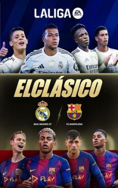 La Liga El Clasico (Real Madrid vs Barcelona) Poster