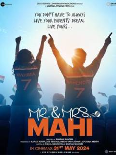 Mr. & Mrs. Mahi Poster