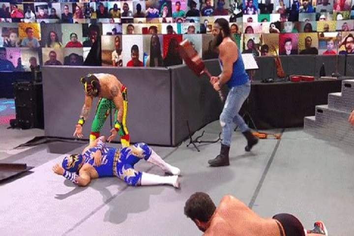 WWE Raw: Jeff Hardy Vs. Elias Symphony Of Destruction Match ...