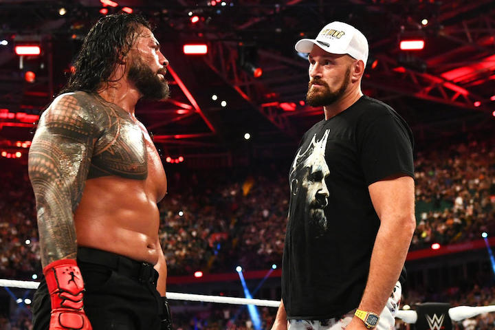 Roman Reigns Says He Is Gald Tyson Fury Stopped Austin Theor...