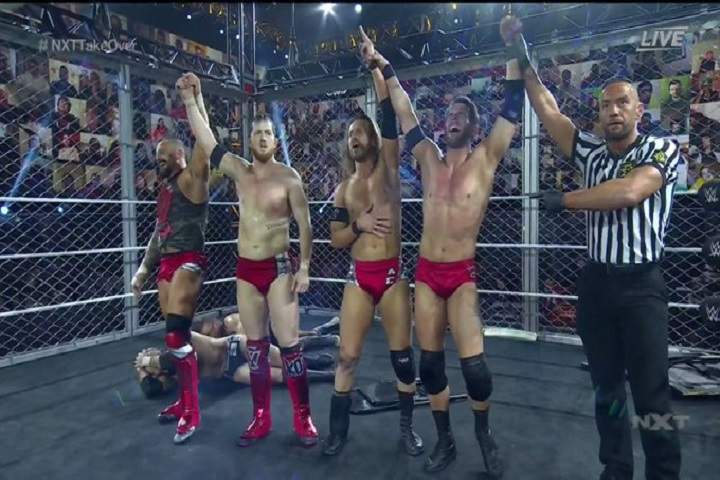 WWE NXT WarGames 2020 Result: The Undisputed Era Vs. Team Mc...