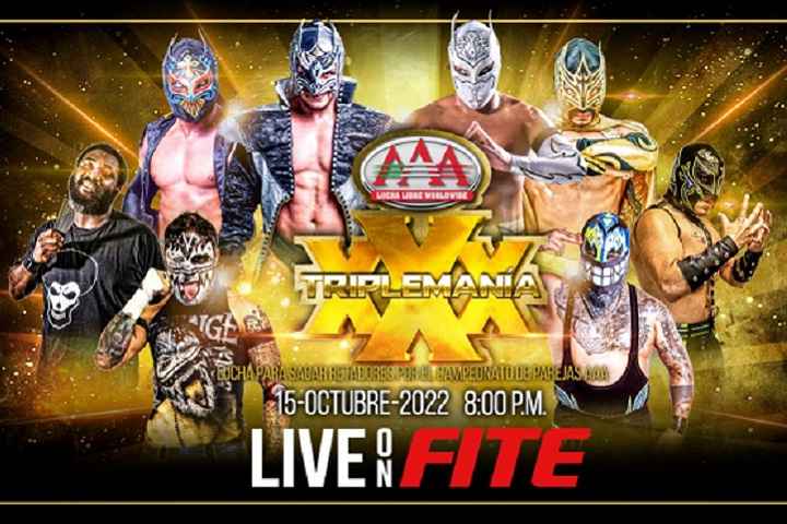 AAA TripleMania XXX: CDMX Results (10/15/2022): Winners, Hig...