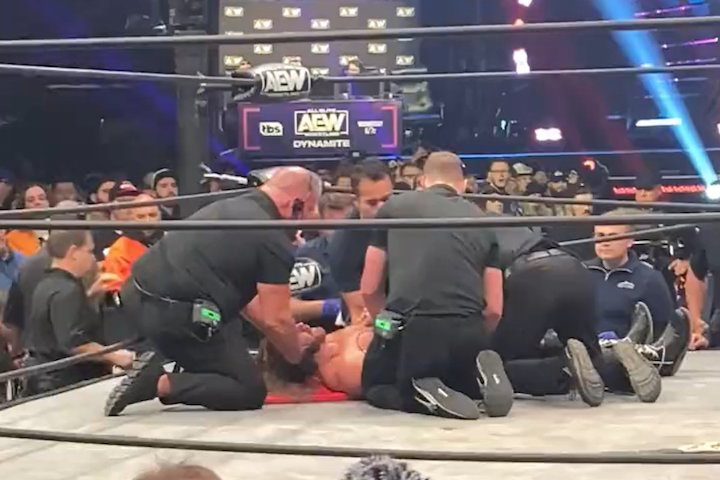 AEW Stops Jon Moxley Vs. Adam Page Due To Injury
