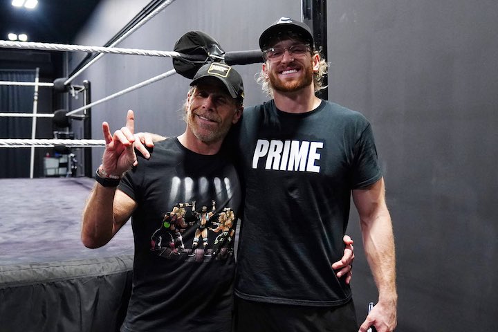 Photos: Logan Paul Trains With Shawn Michaels Ahead Of His M...