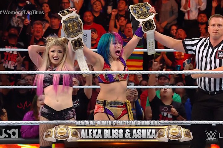 Alexa Bliss And Asuka Win WWE Women's Tag Team Championship ...