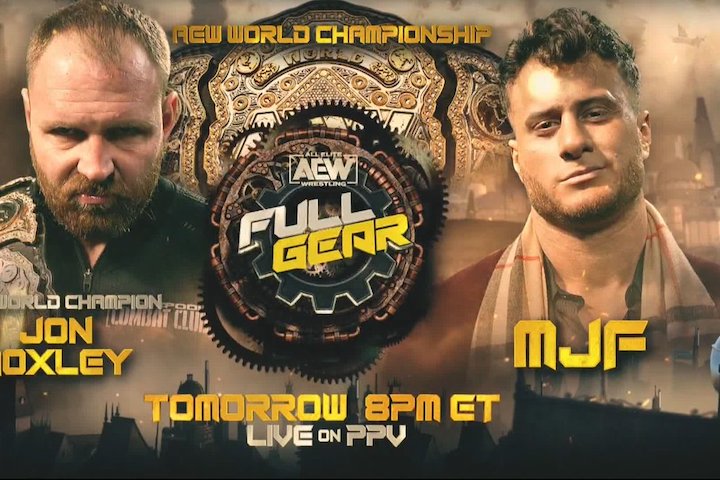 AEW Full Gear 2022 Results: Jon Moxley Vs. MJF Full Match & ...