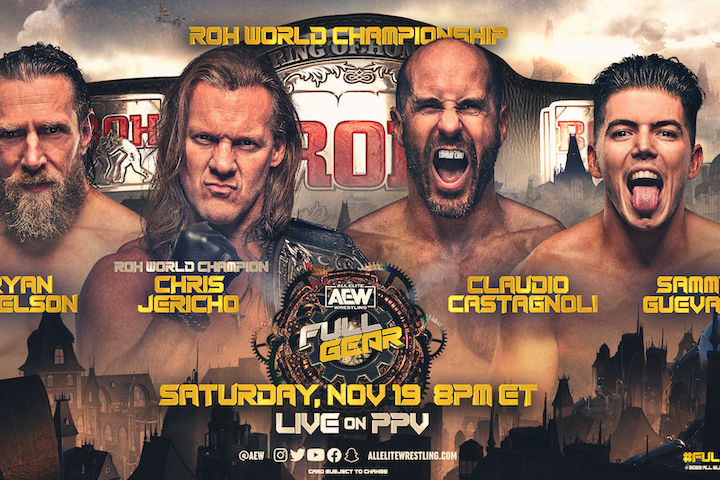 AEW Full Gear 2022 Results: Chris Jericho Vs. Bryan Danielso...