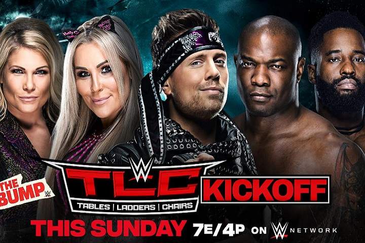 WWE’s The Bump, Kickoff Show And More Listed For WWE TLC S...