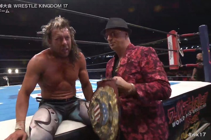 AEW's Kenny Omega Becomes The New IWGP United States Heavywe...
