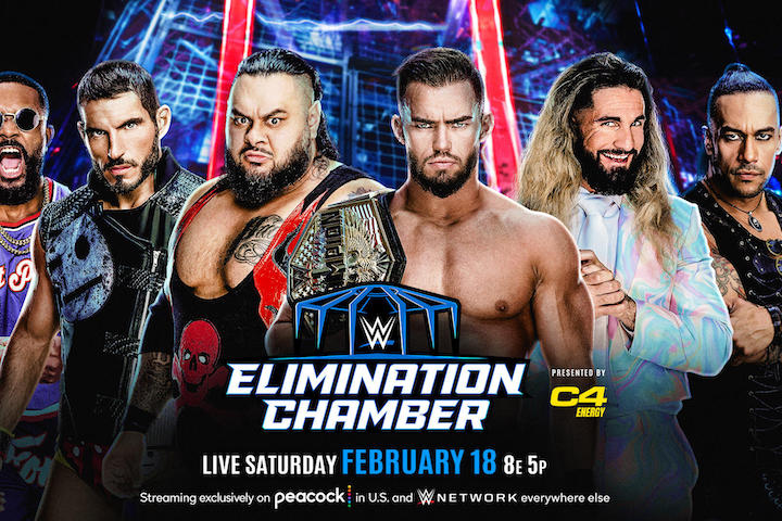 WWE Elimination Chamber 2023 Results: Men's Elimination Cham...