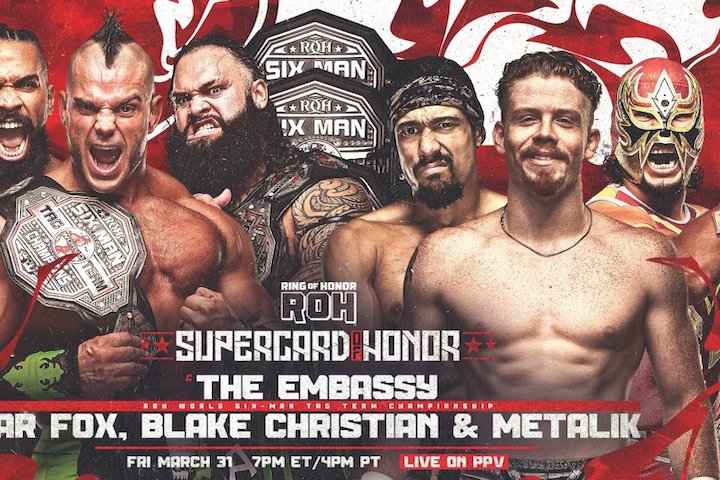 Tony Khan Adds Six-Man Tag Team Title Match To The ROH Super...
