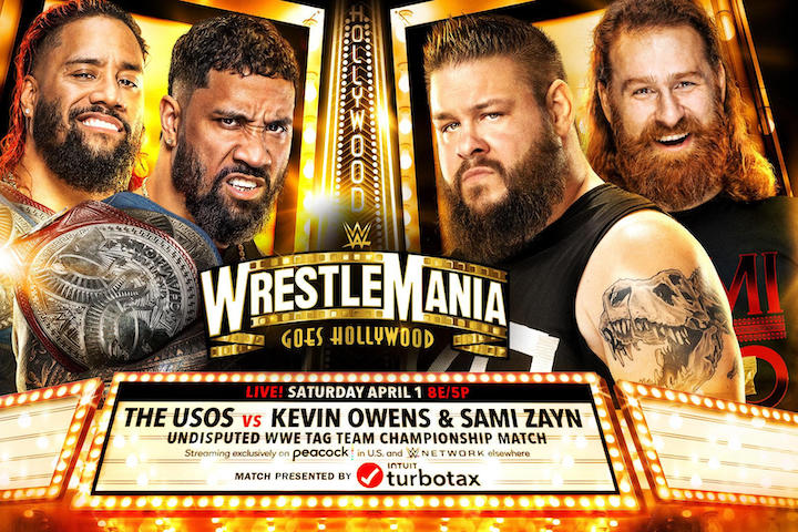 WWE WrestleMania 39 Results: The Usos vs. Sami Zayn & Kevin ...