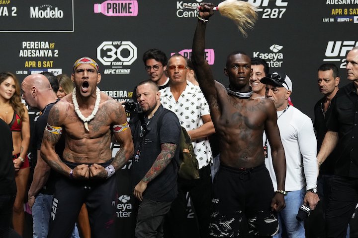 UFC 287 Results: Alex Pereira Vs. Israel Adesanya Full Fight...