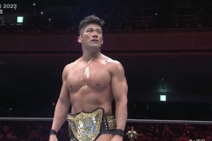 SANADA Becomes The New IWGP World Champion At Sakura Genesis