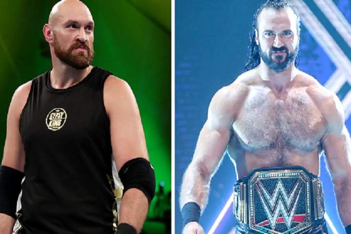 Tyson Fury Provokes WWE Champion Drew McIntyre Again On Soci...