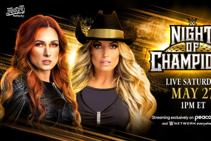 WWE Night of Champions 2023 Results: Becky Lynch vs. Trish S...