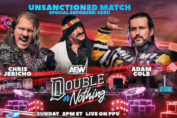 AEW Double or Nothing 2023 Results: Adam Cole vs. Chris Jeri...