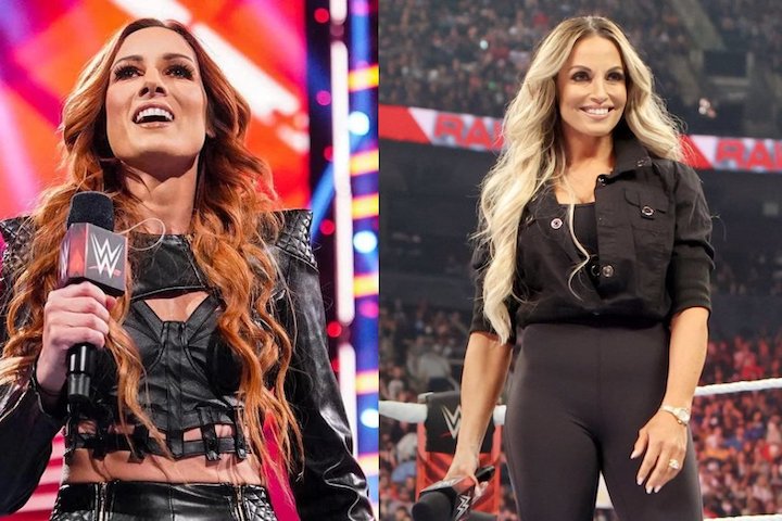 Becky Lynch Vs Trish Stratus Set In Steel Cage Match After D...