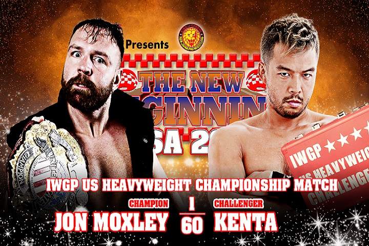 Jon Moxley Vs. KENTA For The IWGP US Heavyweight Championshi...
