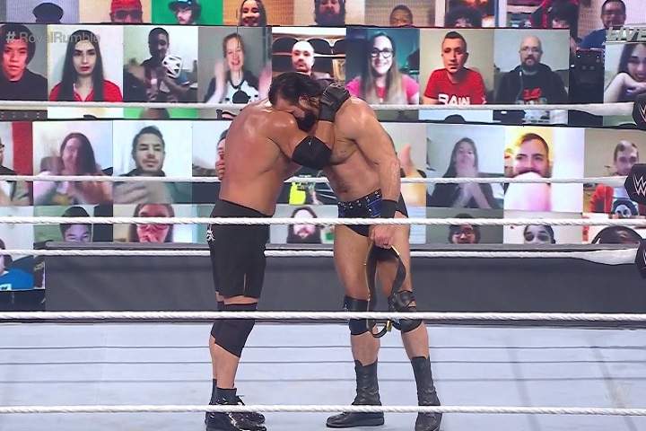 WWE Royal Rumble 2021: Drew McIntyre Vs. Goldberg - WWE Cham...