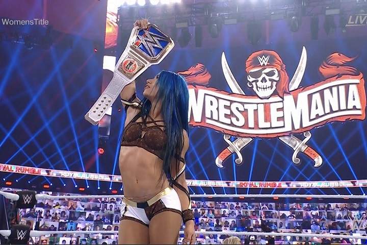 WWE Royal Rumble 2021: Sasha Banks Vs. Carmella - SmackDown ...