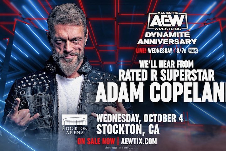 Adam Copeland Announced For Two Upcoming Episodes Of AEW Dyn...