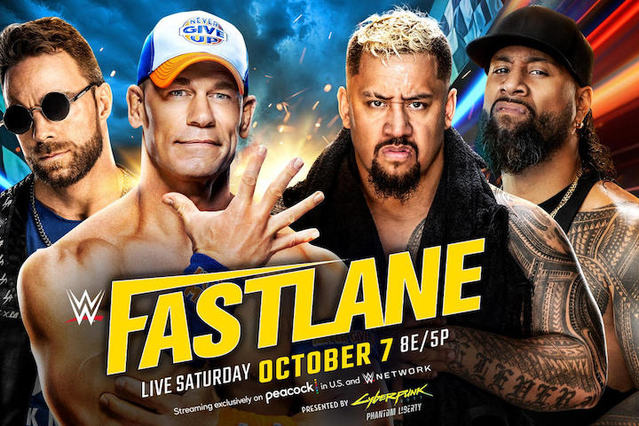 WWE Fastlane 2023 Results: John Cena & LA Knight vs. The Blo...