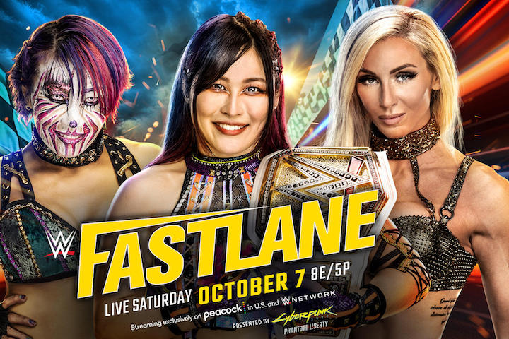 WWE Fastlane 2023 Results: Iyo Sky vs. Asuka vs. Charlotte F...