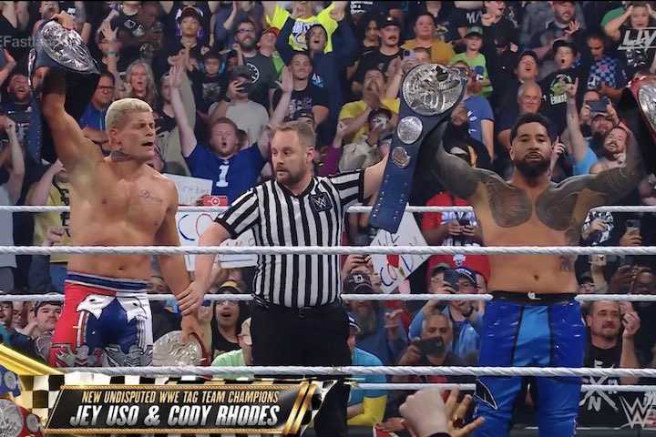 WWE Fastlane 2023 Results: Cody Rhodes And Jey Uso Become Th...