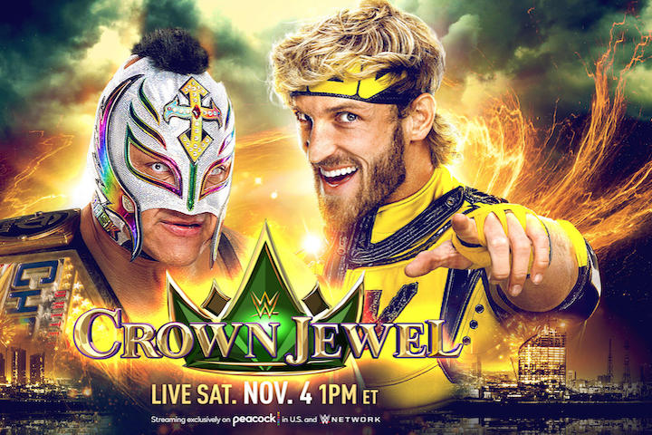 WWE Crown Jewel 2023 Results: Rey Mysterio vs. Logan Paul Fu...