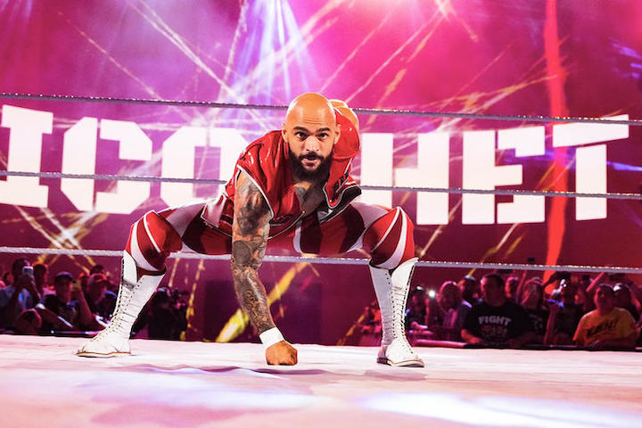 Ricochet Injured In WWE Raw Match, He Is Fine But Remains In...