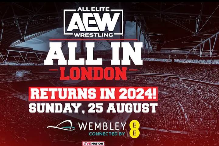 AEW All In 2024 Ticket On-Sale Draws A Huge Success; Sales Over $4 Million In Tickets
