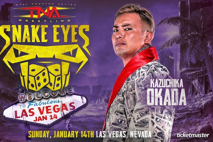 Kazuchika Okada Set To Rejoin The Ranks Of TNA Wrestling At The TNA Snake Eyes Event