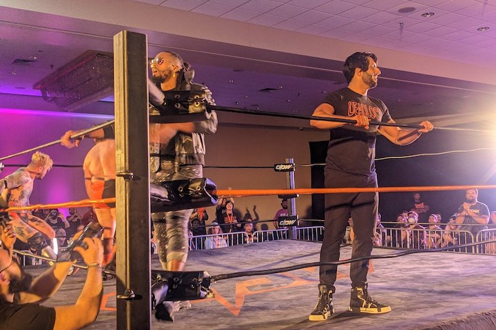 Former WWE Duo Mace And Mansoor Stage Surprise Appearance At...