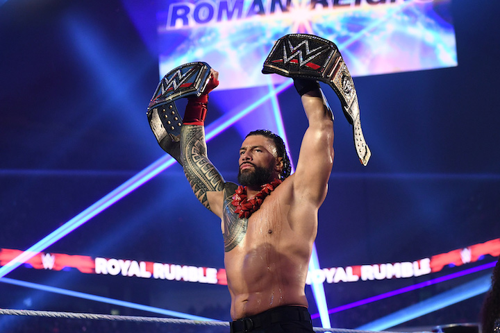 Triple Threat War: AJ Styles, Randy Orton & LA Knight Battle For Roman Reigns Royal Rumble Shot On New Year's Revolution SmackDown