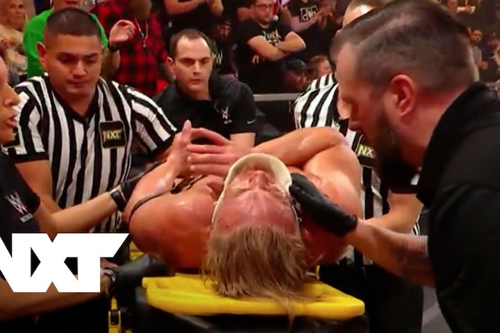 Ilja Dragunov's NXT Clash With Ridge Holland Ends In Injury ...