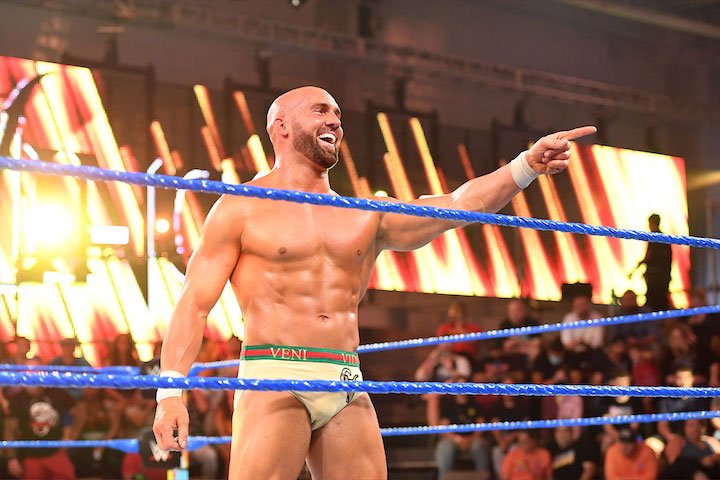 Giovanni Vinci Provides An Injury Update Following An Abrupt Ending To Tag Team Bout On WWE Raw