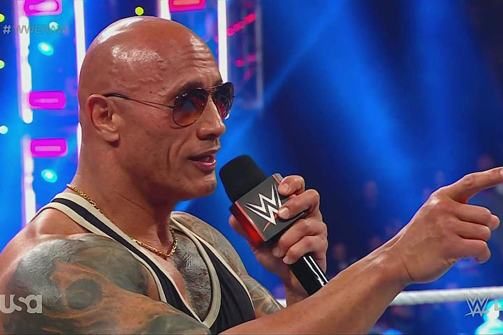 The Rock Appears On WWE Day 1, Teases Roman Reigns Match