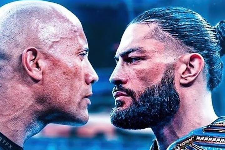 John Cena Teases The Rock vs. Roman Reigns Match