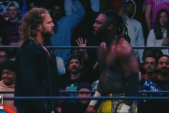 Hangman Page Is Back, Confronts Swerve Strickland On 1/3 AEW Dynamite