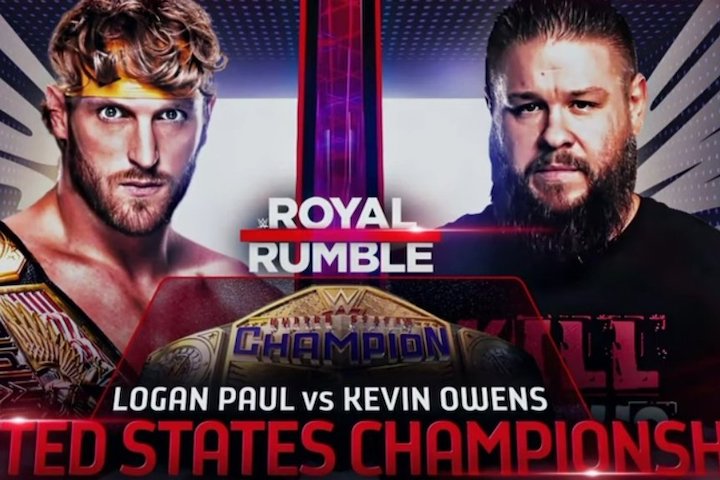 Kevin Owens vs. Logan Paul Set For WWE US Title At WWE Royal Rumble 2024