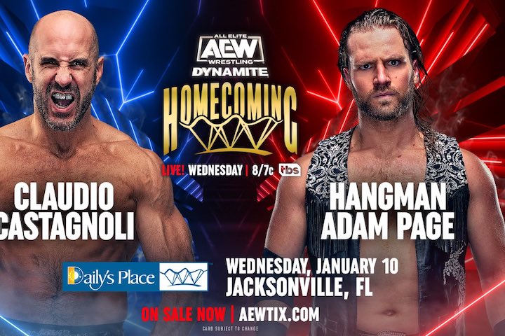 New Match Set For 1/10 AEW Dynamite: Homecoming, Updated Lineup