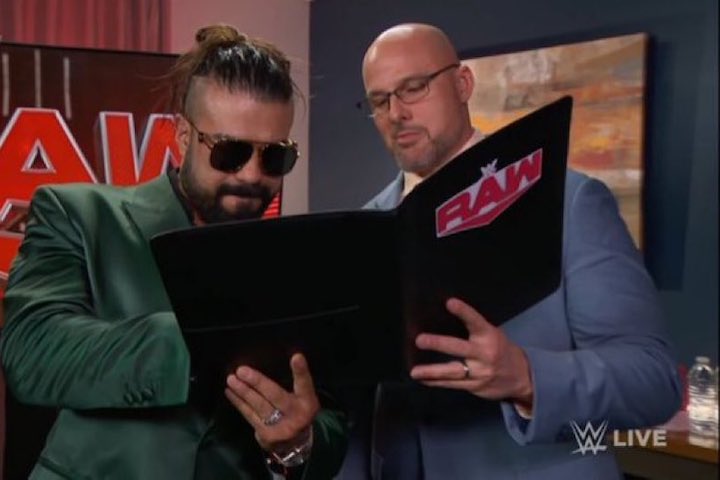 Adam Pearce Has Officially Signed Andrade To The RAW Roster
