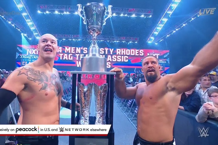 Baron Corbin And Bron Breakker Win The Dusty Rhodes Tag Team...
