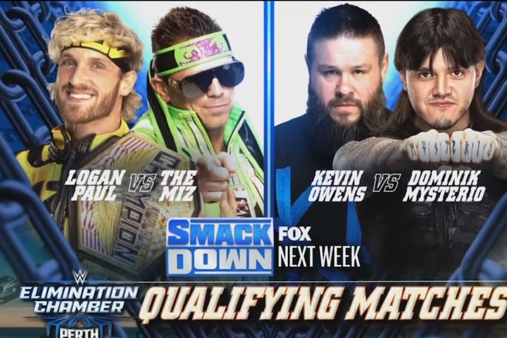 New Matches Set For 2/16 WWE SmackDown, Updated Lineup