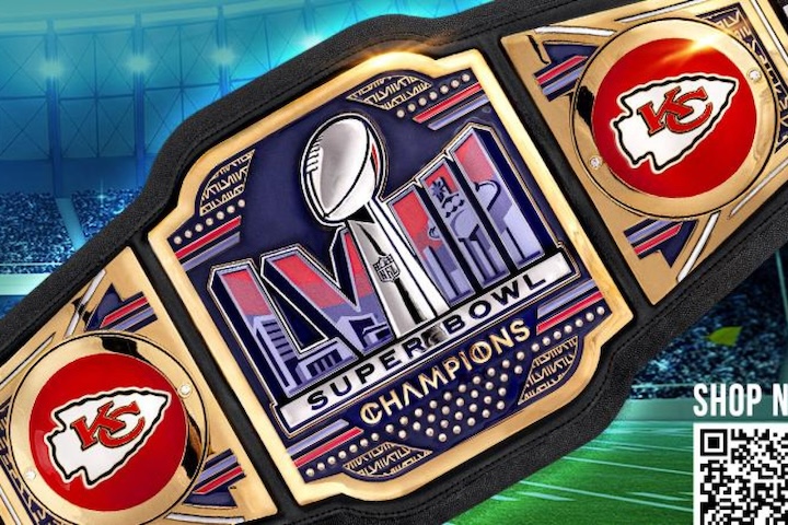 WWE Crowns Kansas City Chiefs Super Bowl LVIII Champions With A Legacy Title Belt