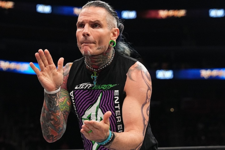 Video: Jeff Hardy Seemingly Injured During 2/16 AEW Rampage Tapings