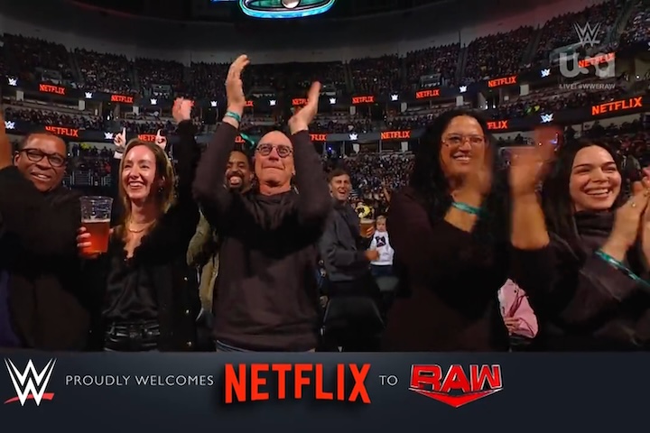 Netflix Executives Spotted Ringside During 2/19 WWE Raw, Secures Show's Future On Streaming Platform