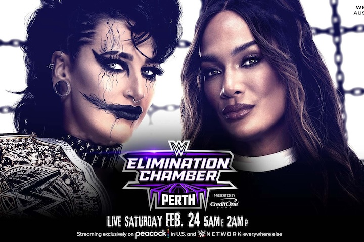 WWE Elimination Chamber 2024 Results: Rhea Ripley vs. Nia Jax Full Match & Winner